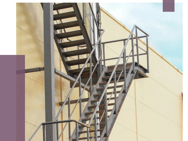 Пожарные лестницы в Ейске от 12367 руб. — монтаж и продажа | ПРОЛЁТ-Еск