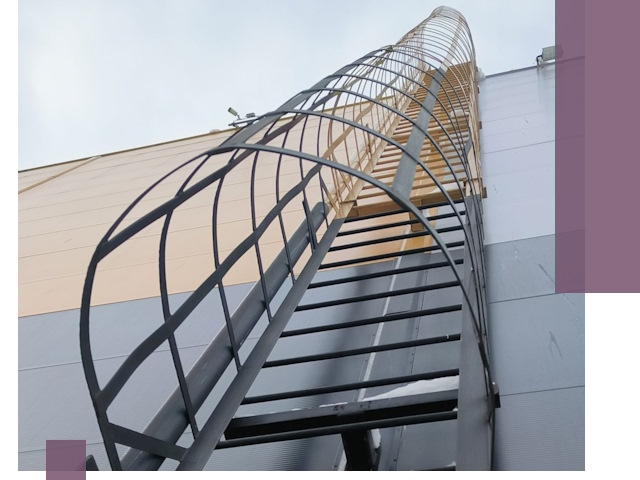 Изготовление и монтаж пожарных лестниц в Ейске профессионально