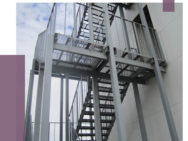 Монтаж пожарных лестниц в Ейске от 7833 руб.