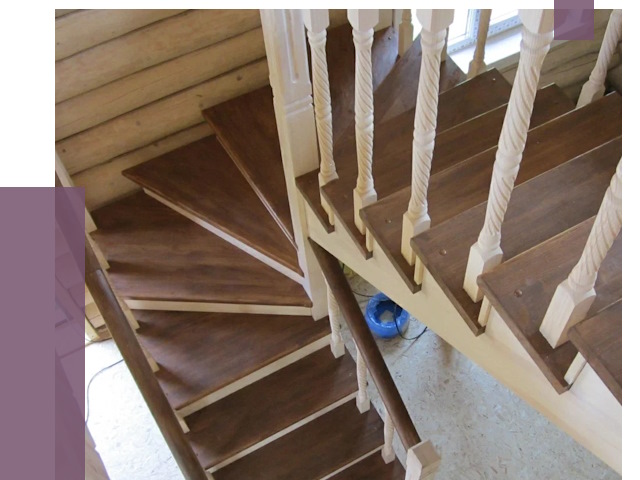 Реставрация деревянных лестниц в Ейске от 4329 руб.