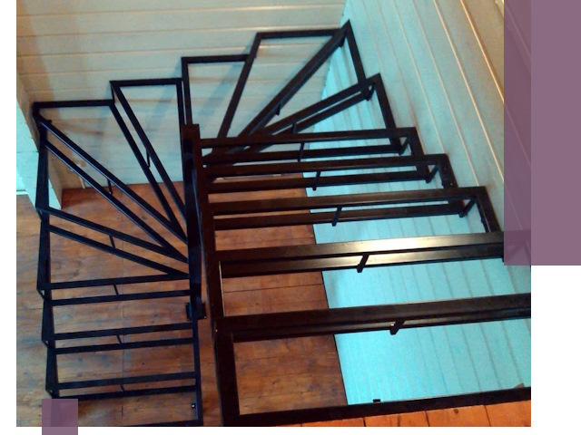 Изготовление металлических лестниц любой сложности в Ейске