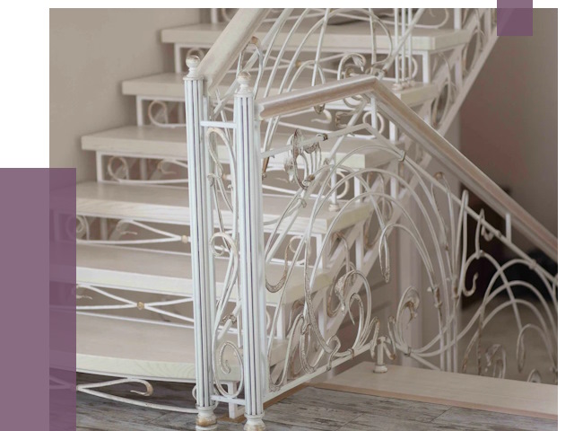 Изготовление кованых лестниц на заказ в Ейске от 87601 руб. | ПРОЛЁТ-Еск