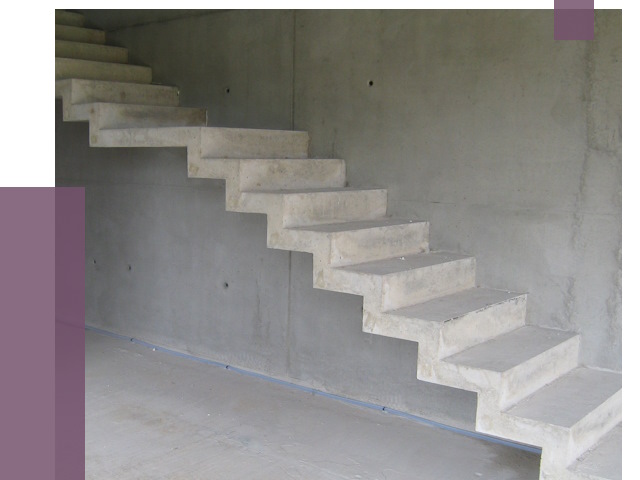 Бетонные лестницы в Ейске от 19066 руб. под ключ | ПРОЛЁТ-Еск
