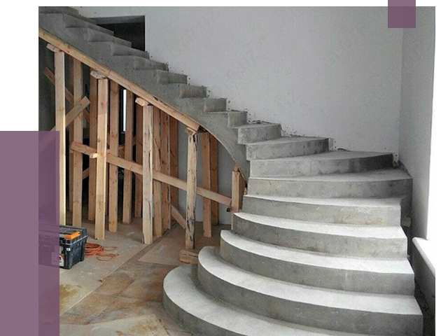 Изготовление бетонных лестниц под ключ в Ейске от 20097 руб. | ПРОЛЁТ-Еск