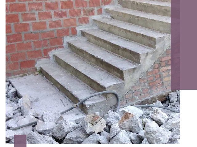 Демонтаж бетонных лестниц в Ейске: быстро и безопасно