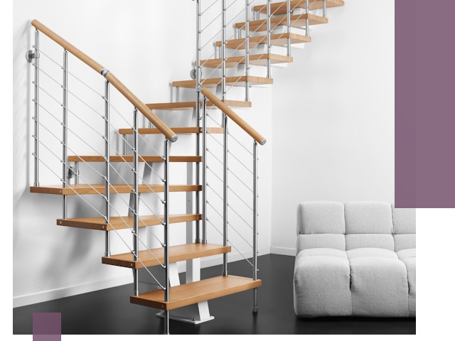 Модульные лестницы под ключ в Ейске — монтаж и изготовление