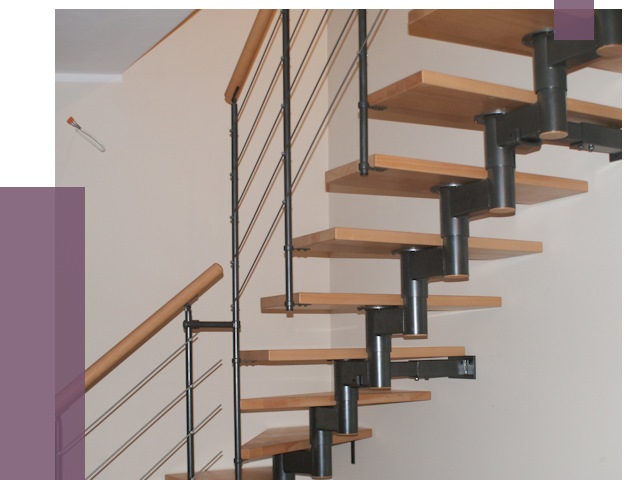 Изготовление модульных лестниц в Ейске от 11594 руб. 