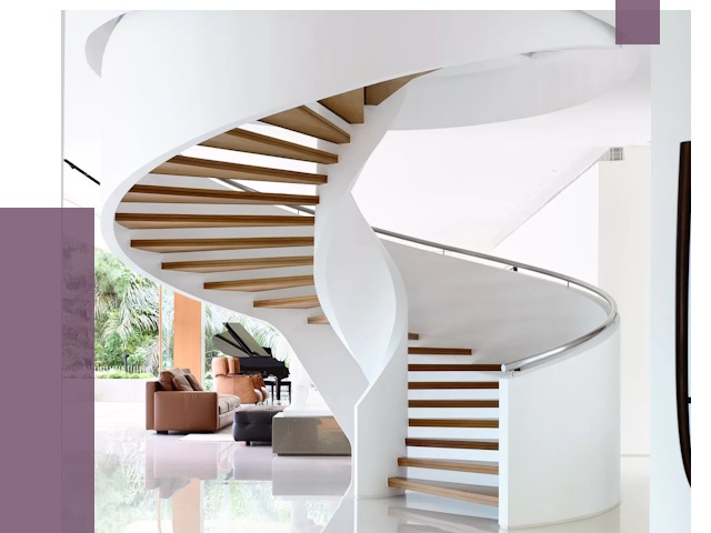 Винтовые лестницы в Ейске под ключ от 48954 руб. | ПРОЛЁТ-Еск