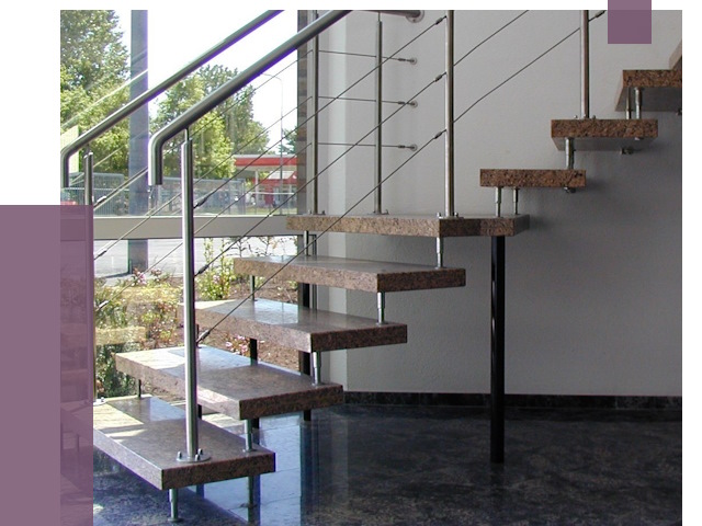 Лестницы на больцах в Ейске от 8039 руб. под ключ | ПРОЛЁТ-Еск