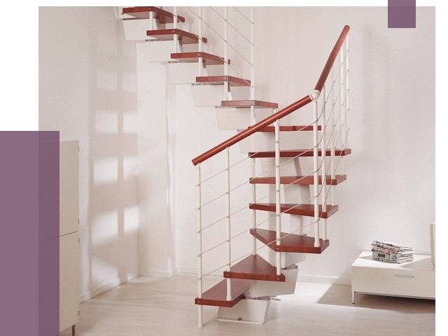 Изготовление лестниц на больцах в Ейске от 9791 руб. | ПРОЛЁТ-Еск