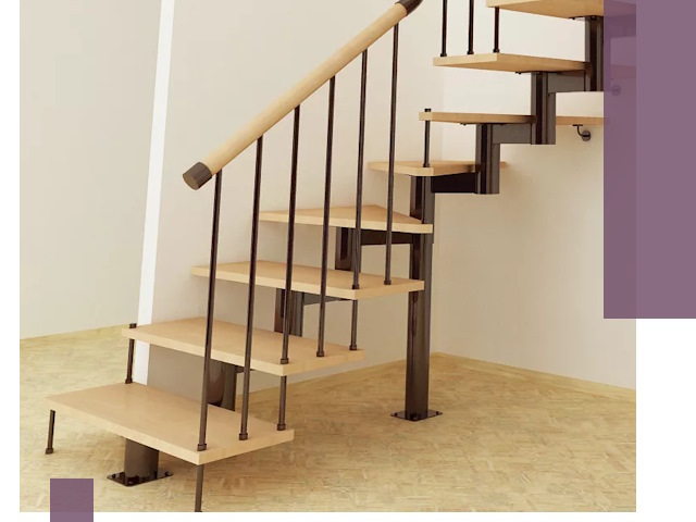 Монтаж лестниц на больцах в Ейске — быстро и надежно