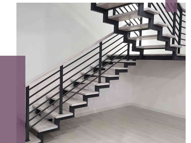 Лестницы на металлокаркасе под ключ в Ейске от 12883 руб. | ПРОЛЁТ-Еск