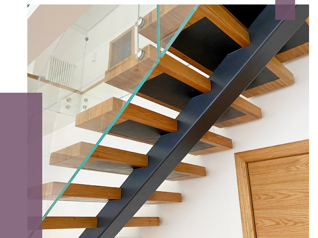 Лестницы на монокосоуре в Ейске от 19066 руб. под ключ | ПРОЛЁТ-Еск