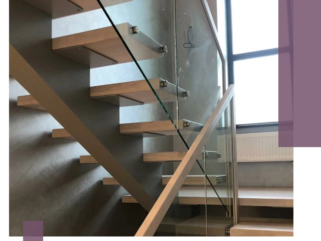 Изготовление лестниц на монокосоуре в Ейске с монтажом и гарантией