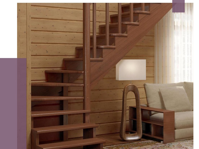 Лестницы эконом класса в Ейске от 18396 руб. бюджетные решения