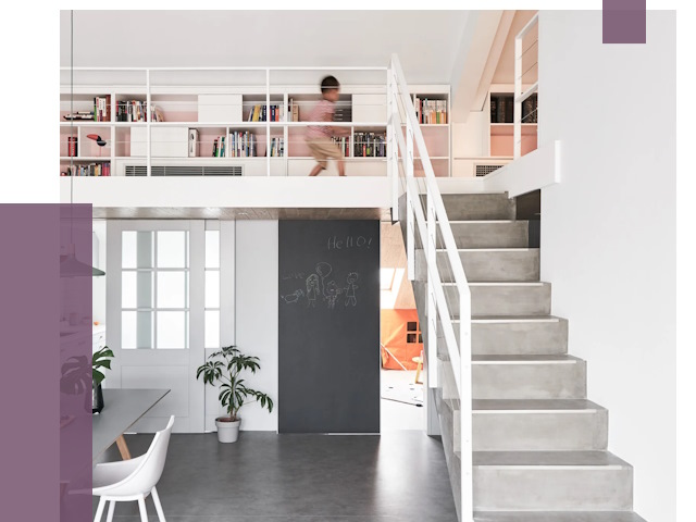 Лестницы для двухуровневой квартиры в Ейске от 177779 руб. | ПРОЛЁТ-Еск