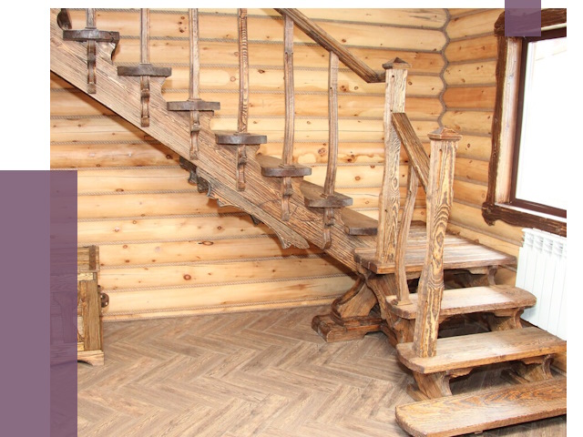 Лестницы в баню в Ейске от 19272 руб. — изготовление | ПРОЛЁТ-Еск