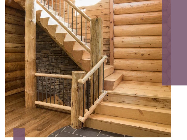 Лестницы в баню под заказ и профессиональный монтаж в Ейске