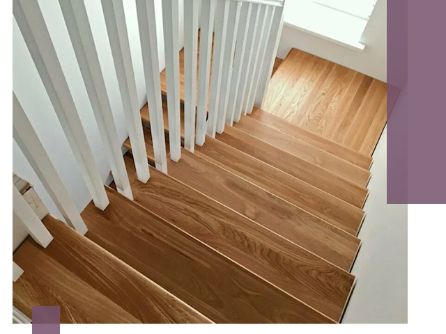 Лестницы из бука в Ейске: изготовление, монтаж и демонтаж