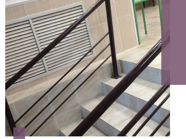 Изготовление перил из металла под ключ в Ейске