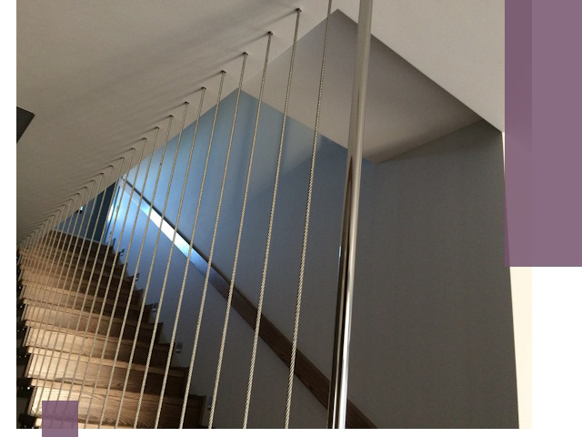 Тросовые перила под ключ в Ейске — производство и монтаж