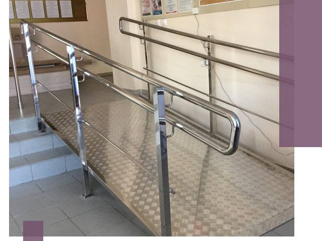 Перила для инвалидов в Ейске — надежные поручни и ограждения