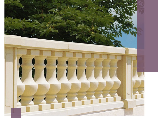 Установка балюстрады в Ейске: изготовление и монтаж под ключ