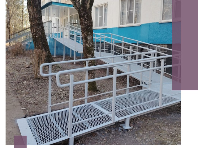 Пандусы под ключ в Ейске: изготовление, монтаж и демонтаж