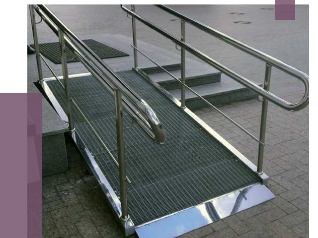 Монтаж пандусов для инвалидов в Ейске от 8678 руб. под ключ | ПРОЛЁТ-Еск