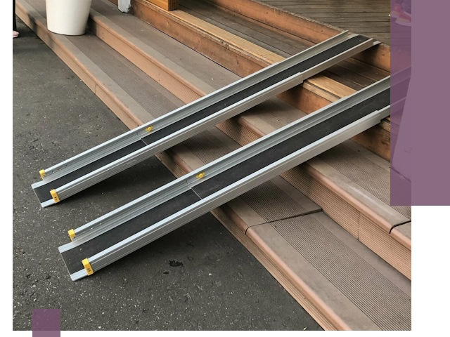 Телескопические пандусы под ключ в Ейске — изготовление и монтаж