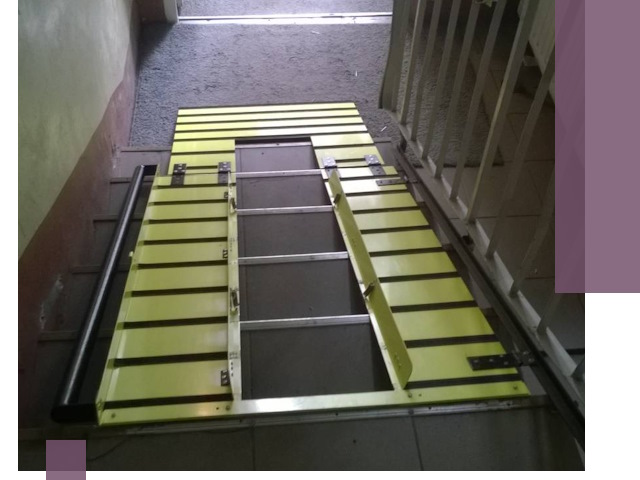 Профессиональный монтаж пандуса в подъезд в Ейске