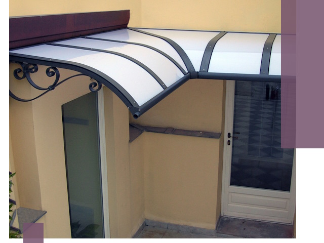 Монтаж козырьков любой сложности в Ейске под ключ