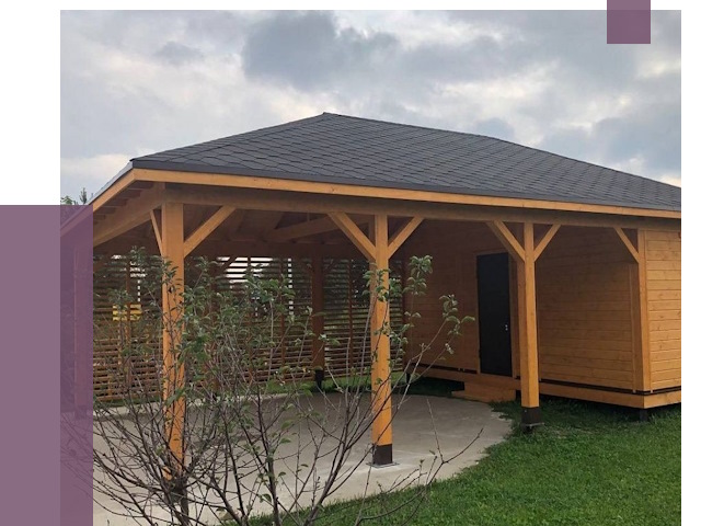 Навесы под ключ в Ейске от 48696 руб.  | ПРОЛЁТ-Еск