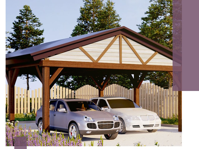 Навесы для автомобиля в Ейске — изготовление и монтаж