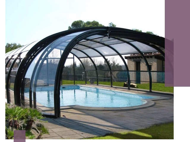 Навесы для бассейна в Ейске: изготовление и монтаж под ключ