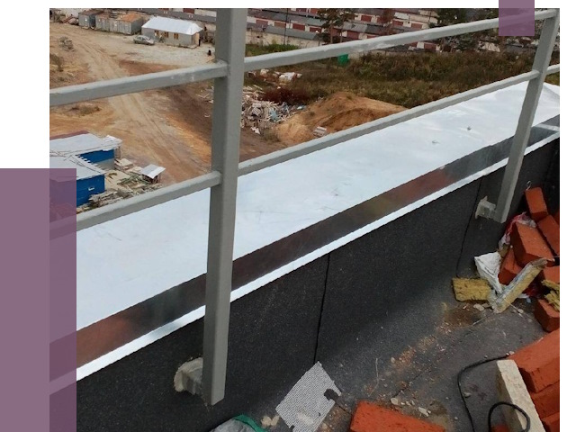 Монтаж парапетов в Ейске от 4329 руб.  | ПРОЛЁТ-Еск