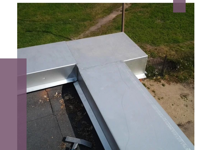 Оцинкованные парапеты в Ейске от 8090 руб. | ПРОЛЁТ-Еск