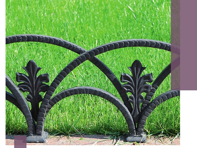 Декоративные металлические бордюры под ключ в Ейске