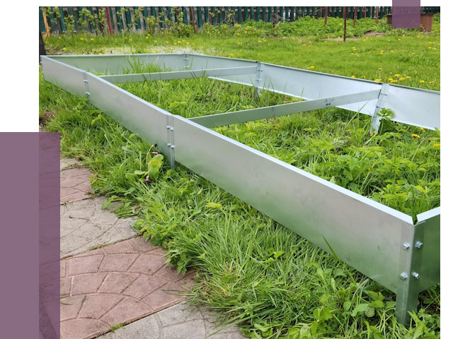 Металлические бордюры для грядок в Ейске от 1804 руб.