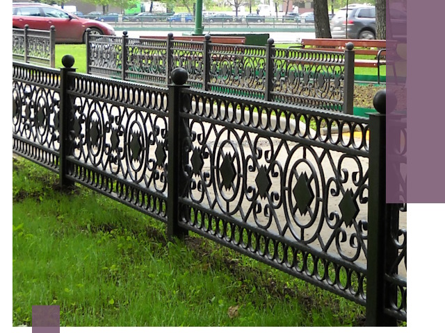 Секционные газонные ограждения под ключ в Ейске