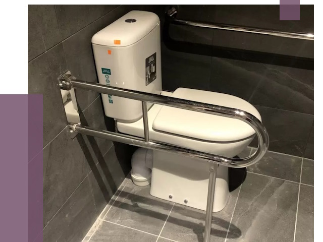 Поручни для санузлов в Ейске от 4329 руб.  | ПРОЛЁТ-Еск