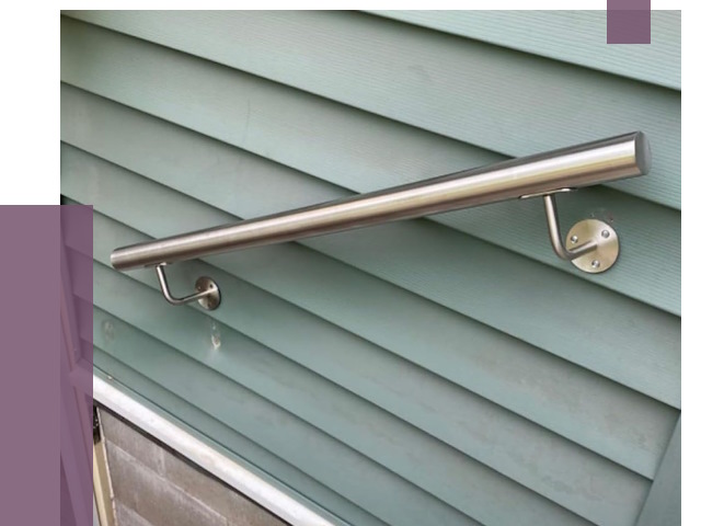 Поручни из нержавеющей стали в Ейске от 7730 руб.  | ПРОЛЁТ-Еск